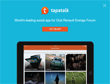 Tablet Screenshot of forum-clubrenaultsverige-com.loopiasecure.com